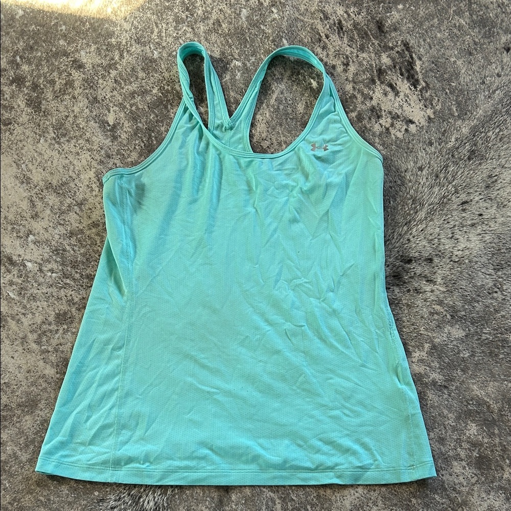 Under Armour Women’s Aqua Workout Racerback Tank - Teal